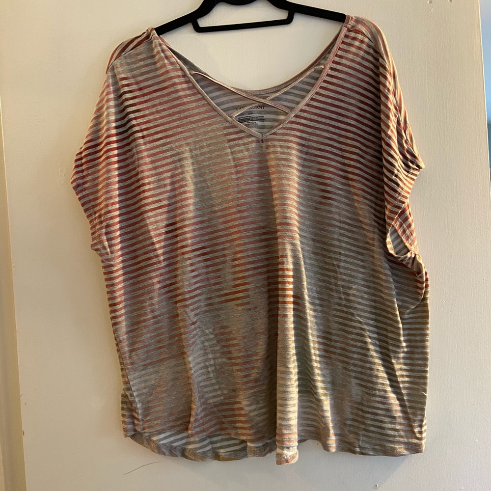 Lane Bryant striped top